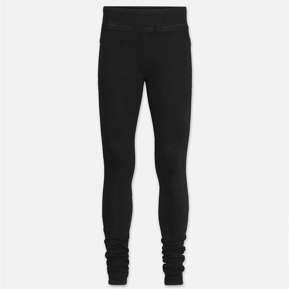 NWT FRAME The Jetset Stacked Pencil Jeans/Jeggings in Sheen Noir *Size 1